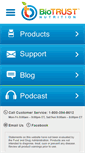 Mobile Screenshot of biotrust.com